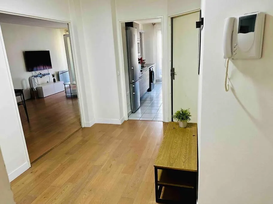 Apartment Appartement Lumineux Et Spacieux Proche Gare Villeurbanne