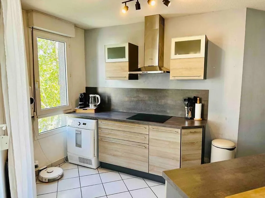 Appartement Lumineux Et Spacieux Proche Gare Villeurbanne 0*,  France